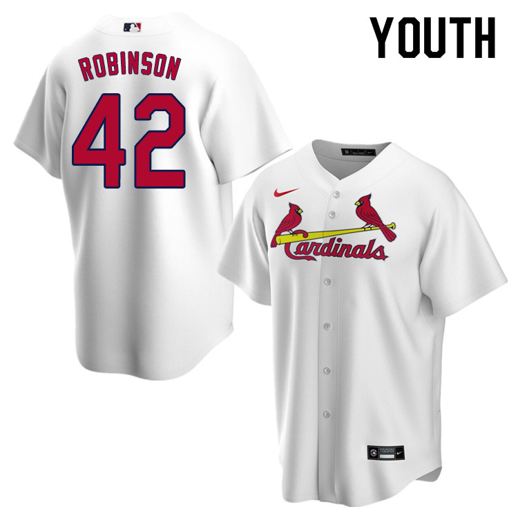 Nike Youth #42 Jackie Robinson St.Louis Cardinals Baseball Jerseys Sale-White